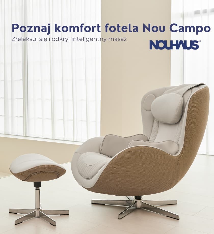 Nouhaus — fotele masujące premium