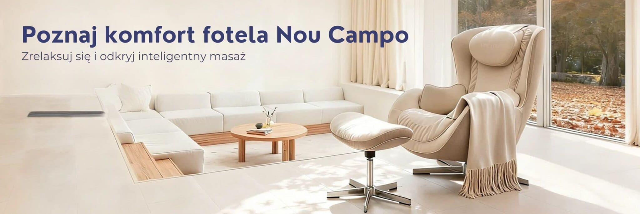 Nouhaus — fotele masujące premium